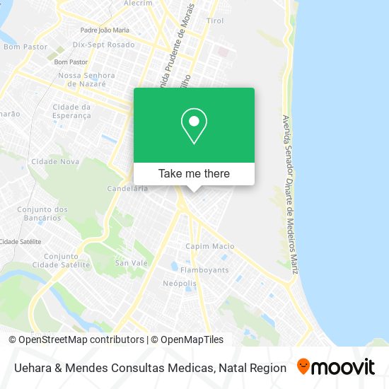 Uehara & Mendes Consultas Medicas map