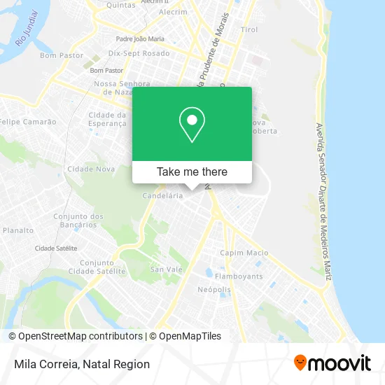 Mila Correia map