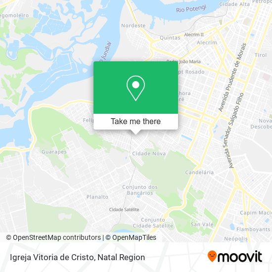 Igreja Vitoria de Cristo map