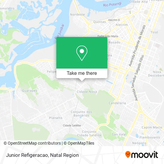 Junior Refigeracao map