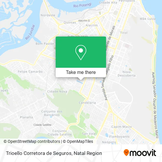 Trioello Corretora de Seguros map