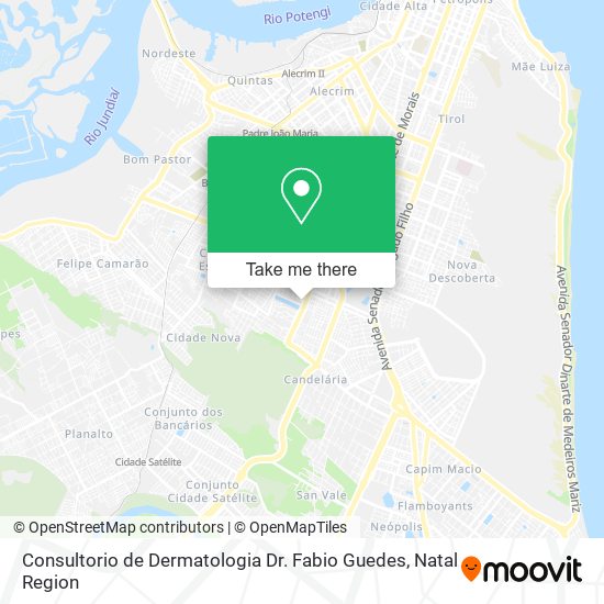 Consultorio de Dermatologia Dr. Fabio Guedes map