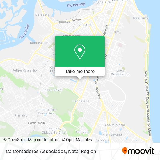 Ca Contadores Associados map