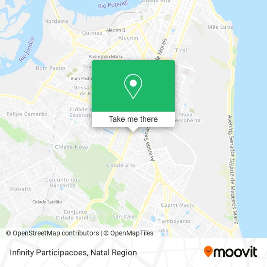 Infinity Participacoes map