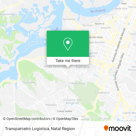 Transparceiro Logistica map