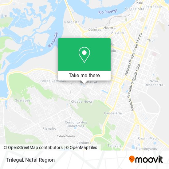 Trilegal map