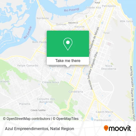 Azul Empreendimentos map