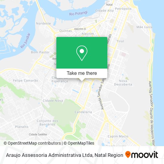 Araujo Assessoria Administrativa Ltda map