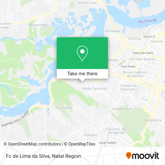 Fc de Lima da Silva map