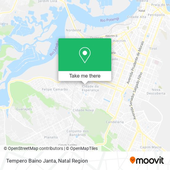 Tempero Baino Janta map