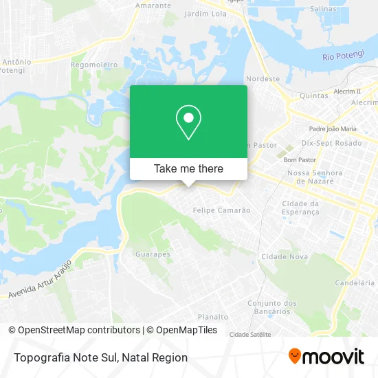 Topografia Note Sul map