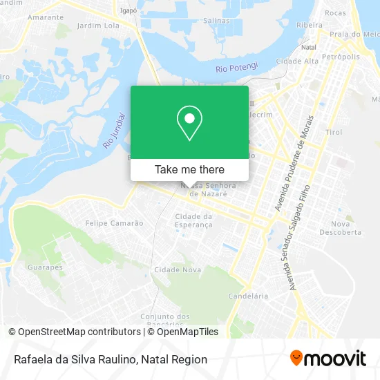 Rafaela da Silva Raulino map
