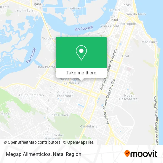 Megap Alimenticios map