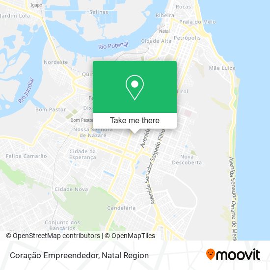 Coração Empreendedor map