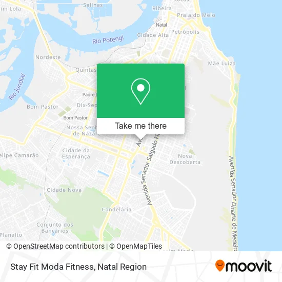 Stay Fit Moda Fitness map