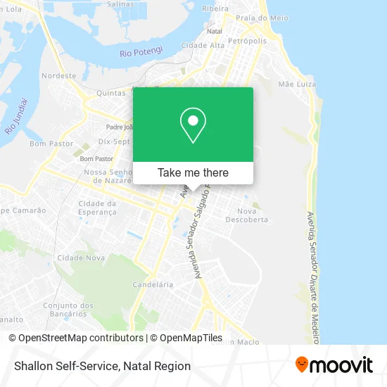Shallon Self-Service map
