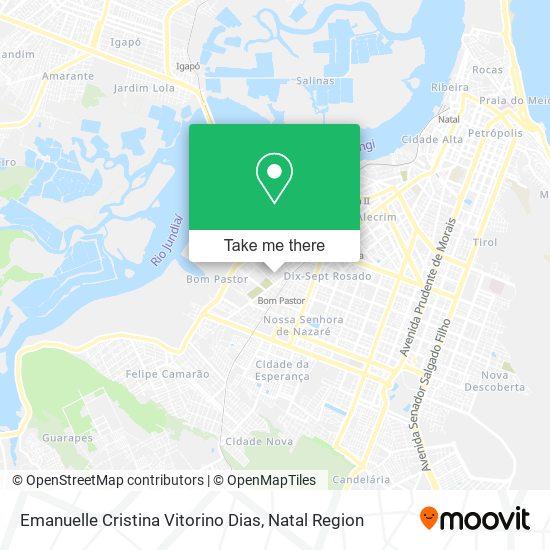 Emanuelle Cristina Vitorino Dias map