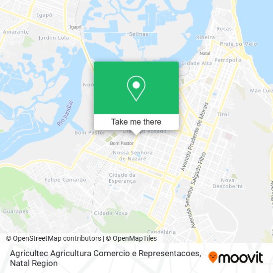 Mapa Agricultec Agricultura Comercio e Representacoes