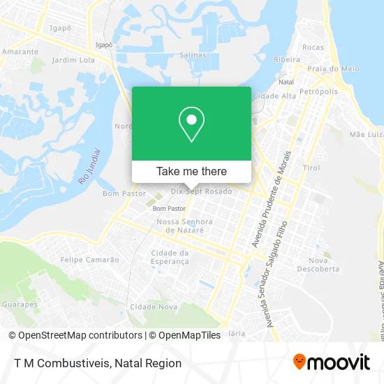 T M Combustiveis map