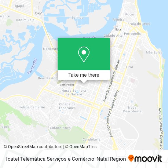 Icatel Telemática Serviços e Comércio map