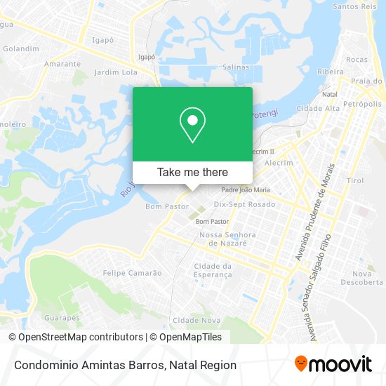 Condominio Amintas Barros map