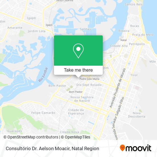 Consultório Dr. Aelson Moacir map