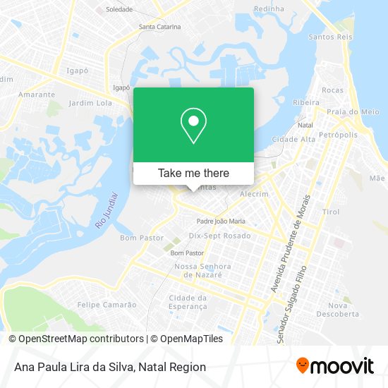 Ana Paula Lira da Silva map