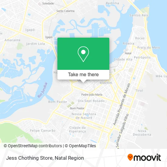 Jess Chothing Store map