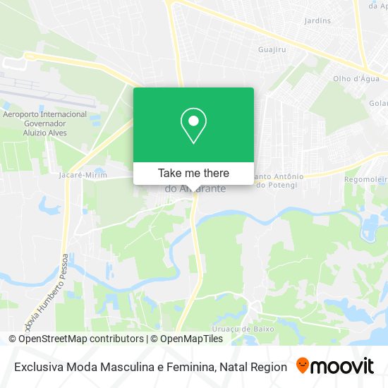 Exclusiva Moda Masculina e Feminina map