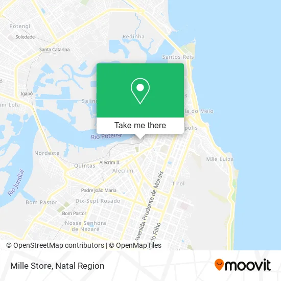 Mille Store map