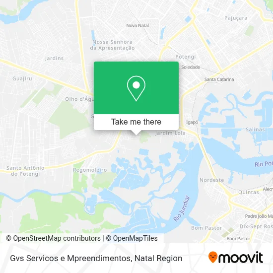 Gvs Servicos e Mpreendimentos map