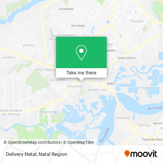 Delivery Natal map