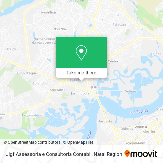 Jigf Assessoria e Consultoria Contabil map