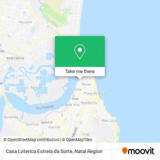 Casa Loterica Estrela da Sorte map