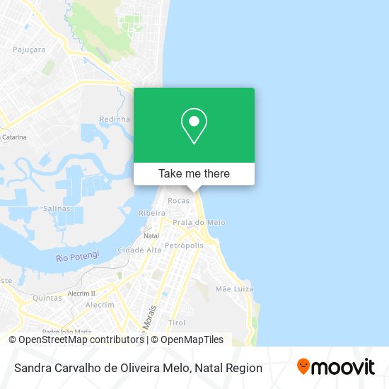 Mapa Sandra Carvalho de Oliveira Melo