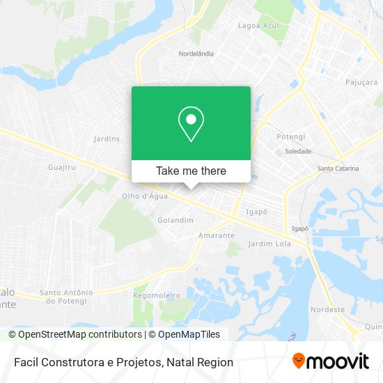 Facil Construtora e Projetos map