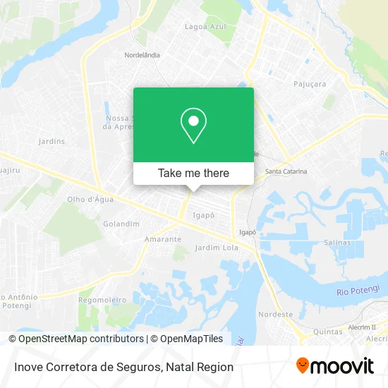 Inove Corretora de Seguros map