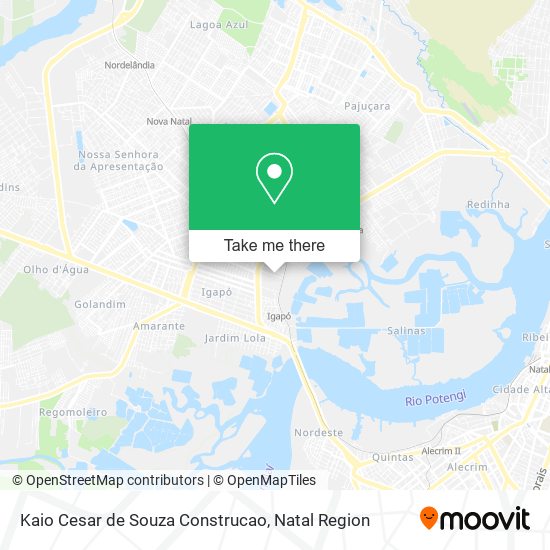 Kaio Cesar de Souza Construcao map
