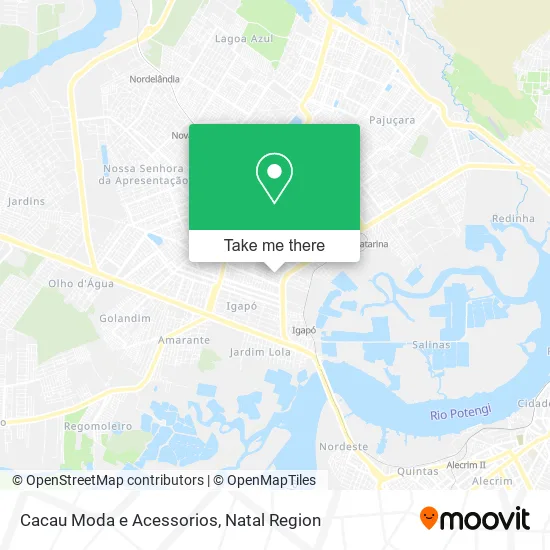 Cacau Moda e Acessorios map