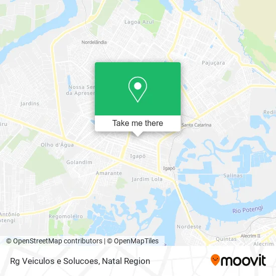 Rg Veiculos e Solucoes map