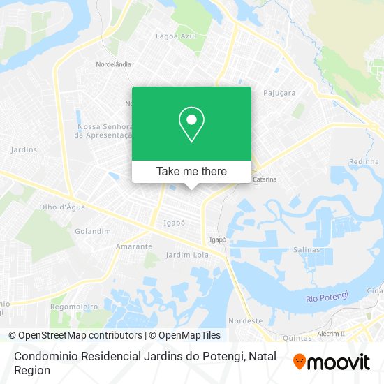 Condominio Residencial Jardins do Potengi map