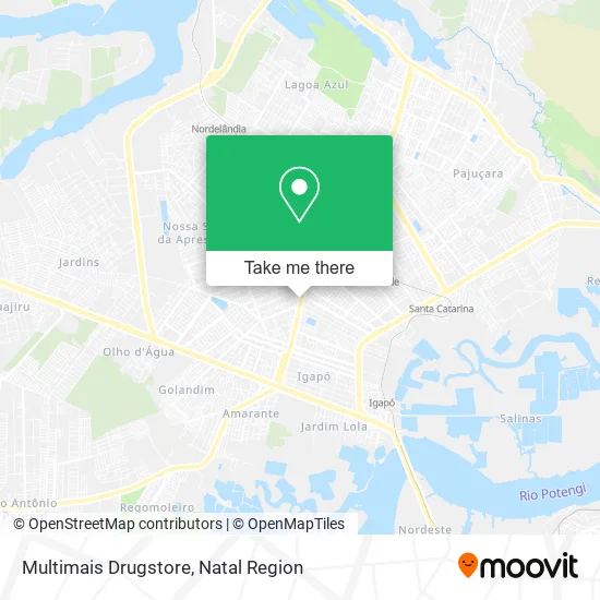 Multimais Drugstore map