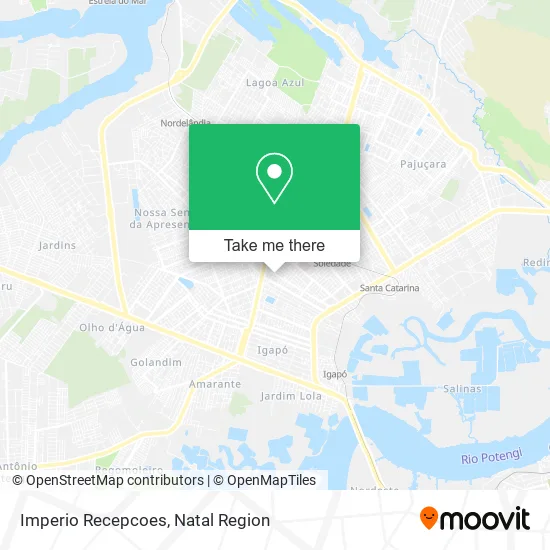 Imperio Recepcoes map