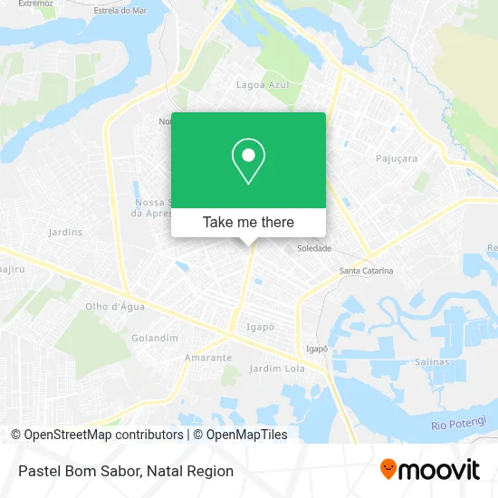 Pastel Bom Sabor map
