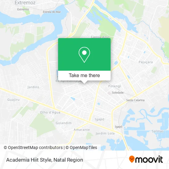 Academia Hiit Style map