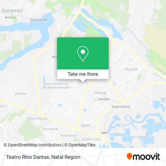 Teatro Rino Dantas map