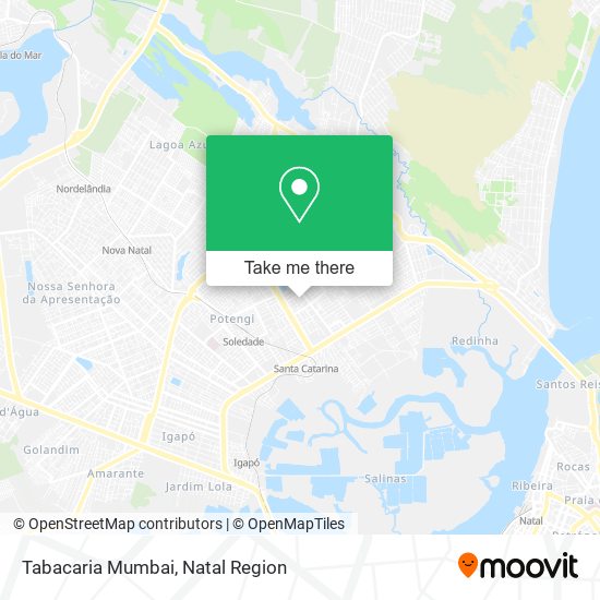 Mapa Tabacaria Mumbai