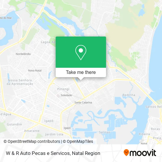 W & R Auto Pecas e Servicos map
