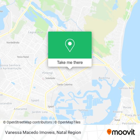 Vanessa Macedo Imoveis map