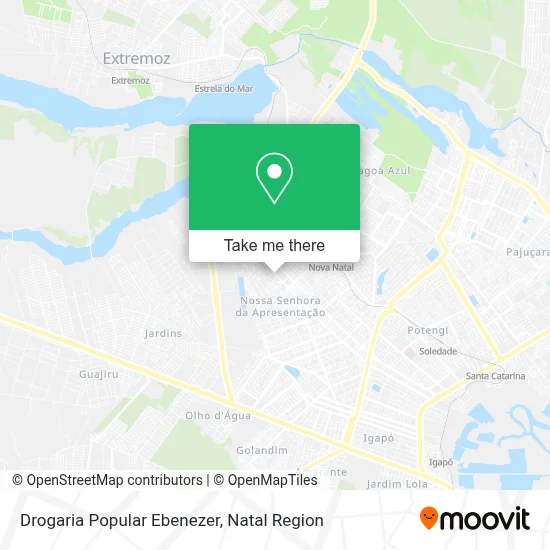 Drogaria Popular Ebenezer map